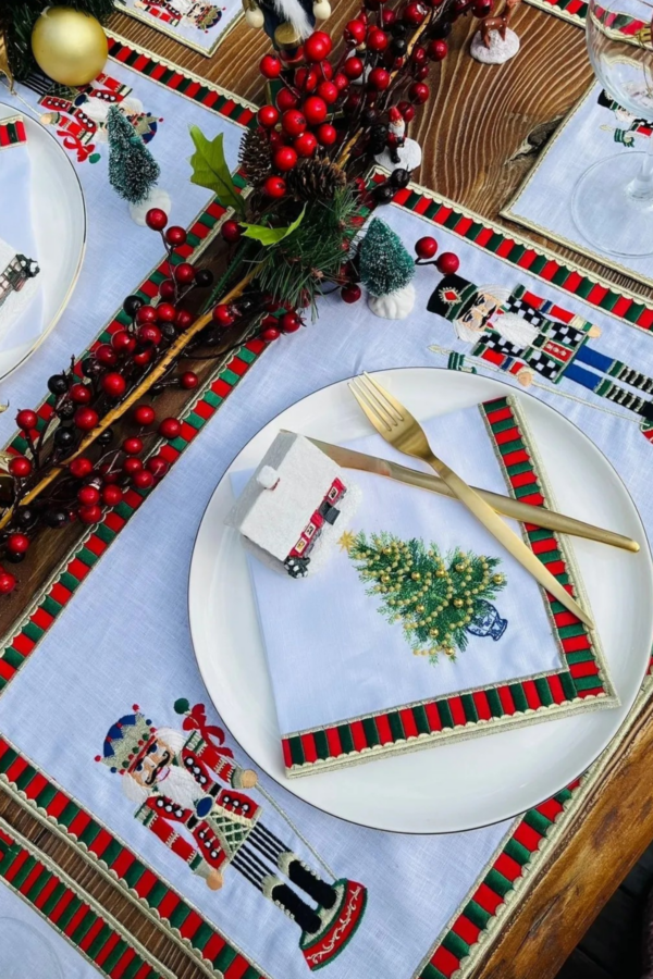 Christmas Linen Placemats - Image 3