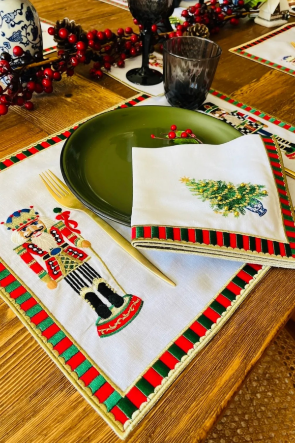 Christmas Linen Placemats - Image 2