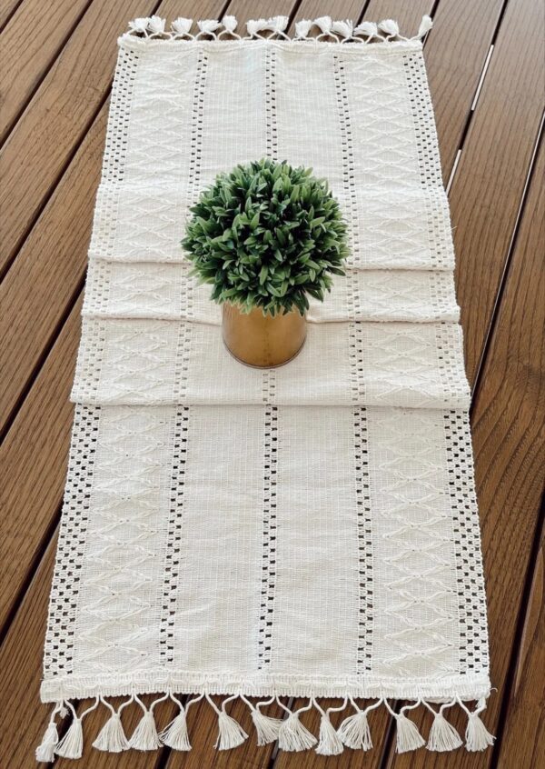 Lace Knitted Runner - Image 3