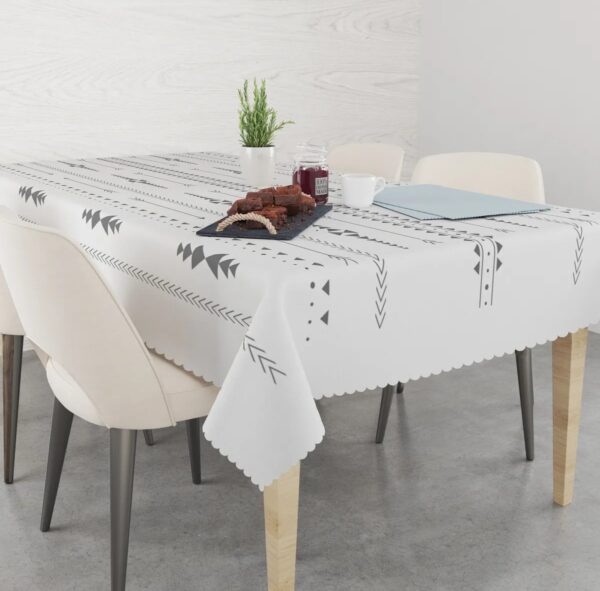 Ethnic Pattern Polyester Tablecloth