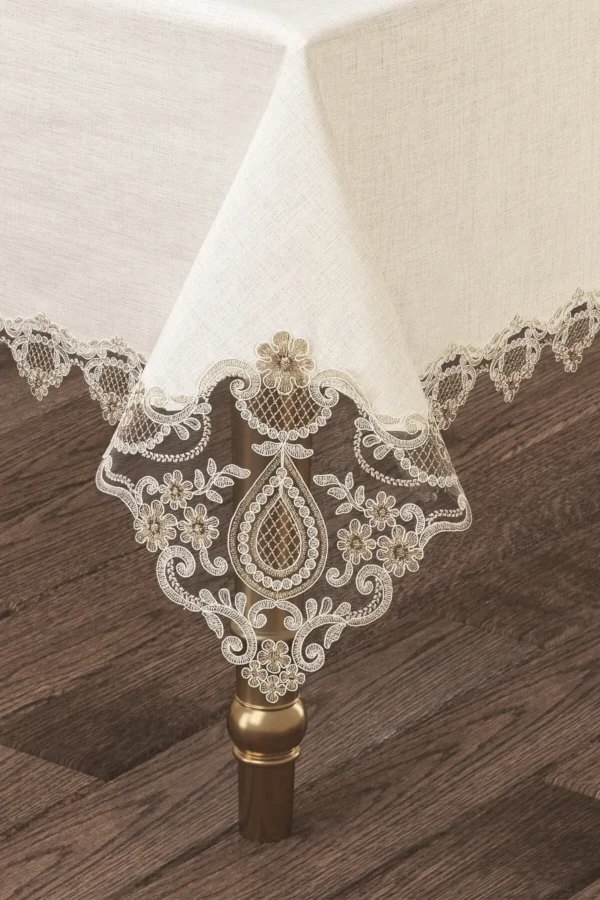 Lace Embroidery Tablecloth - Image 2