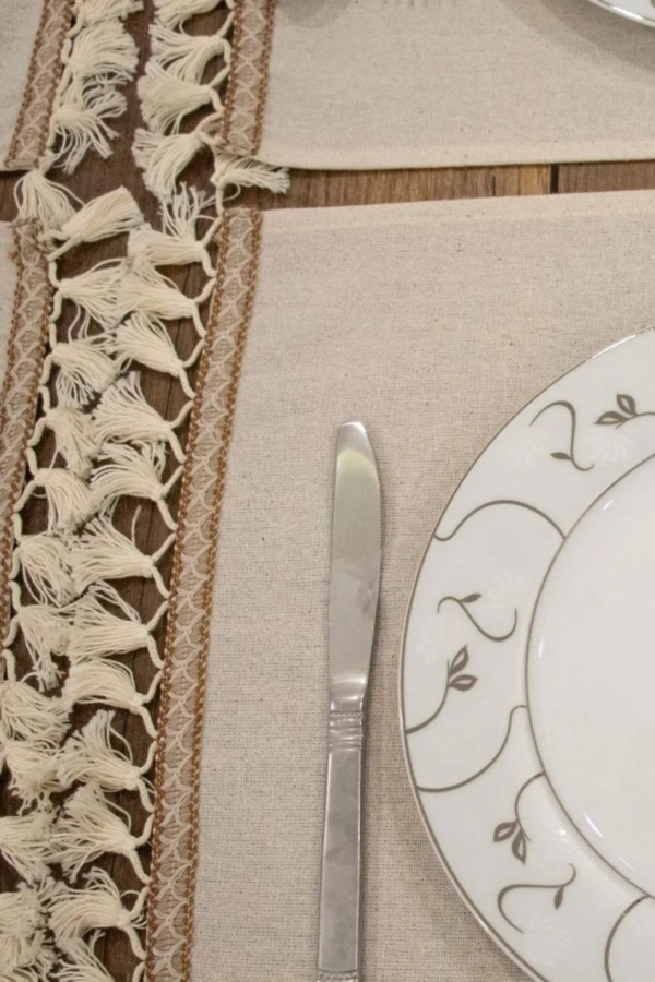 Linen 6-Piece Placemat Set - Image 2