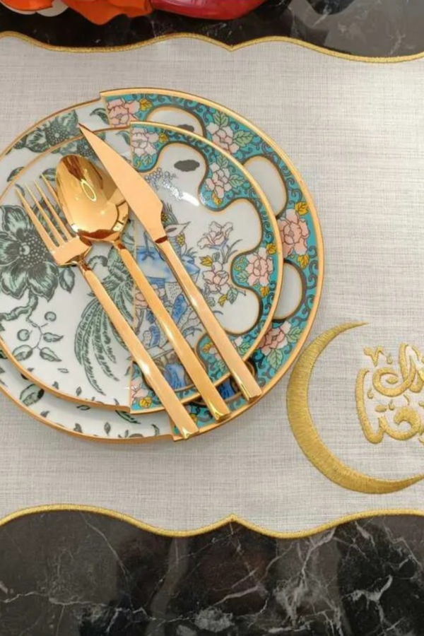 Linen Placemat Set - Ramadan Theme - Image 2