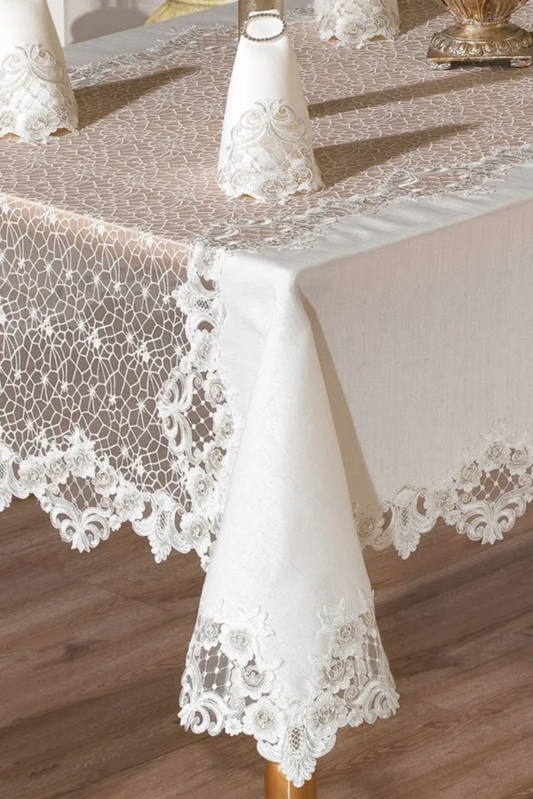 French Lace Dining Table Linen Set