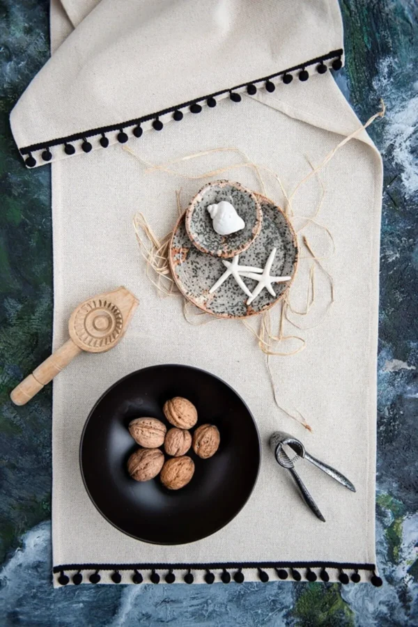 Natural Linen Table Runner