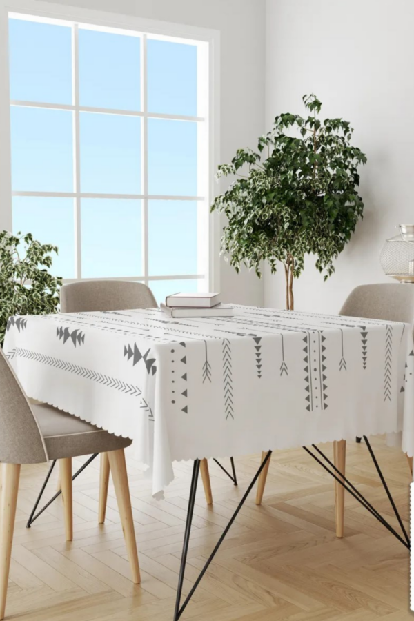 Ethnic Pattern Polyester Tablecloth - Image 2