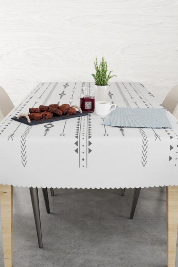 Ethnic Pattern Polyester Tablecloth - Image 3