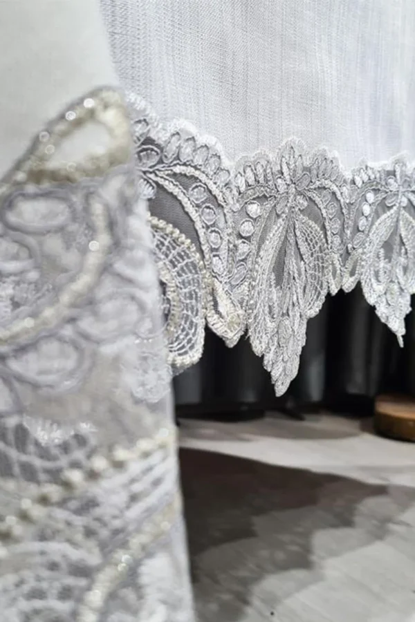 Floral Lace Tablecloth Set - Image 6