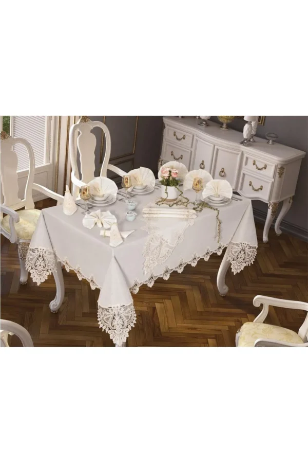 Linen Table Cloth Sets - Image 3