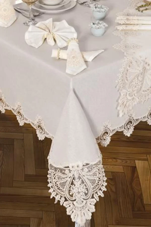 Linen Table Cloth Sets - Image 2